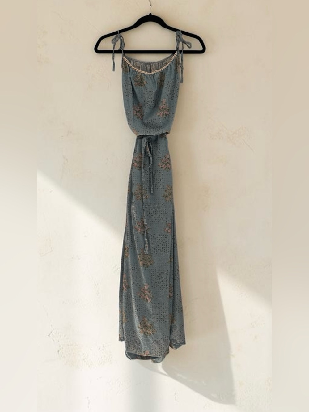Christy Dawn Blue Lou Floral Maxi Dress